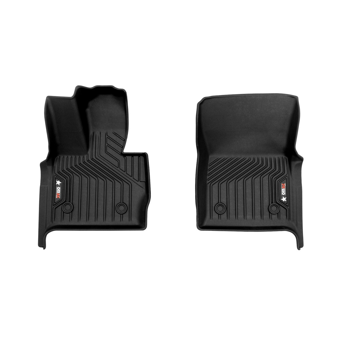 Mercedes-Benz G-Class Floor Mats - First Row - Omac - 3D Texan Premium TPE - Black - 2019 Mercedes-Benz G-Class Floor Mats - First Row - Omac - 3D Texan Premium TPE - Black - 2019